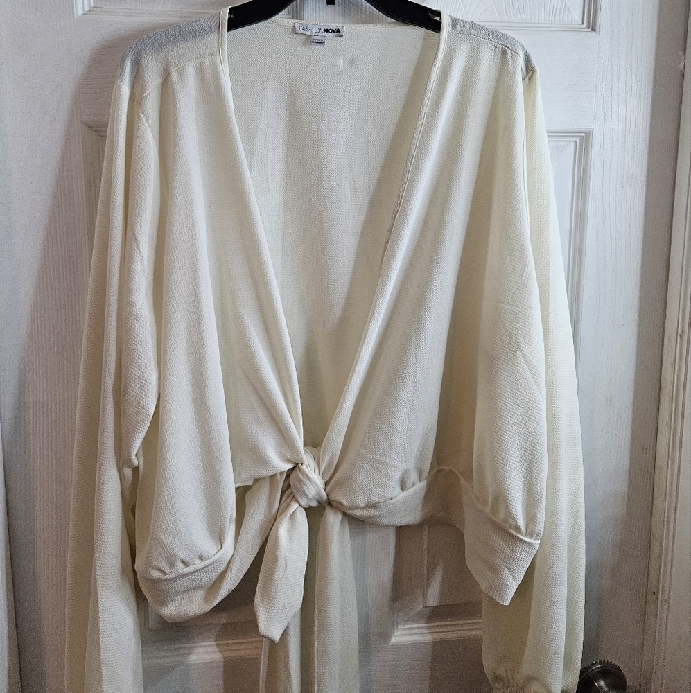 Wrap blouse